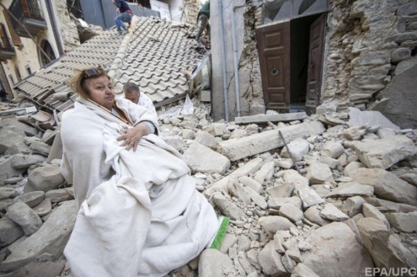 У центральній Італії - землетрус. ФОТО