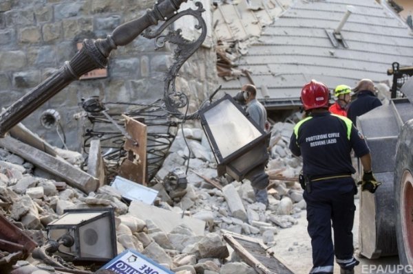 У центральній Італії - землетрус. ФОТО