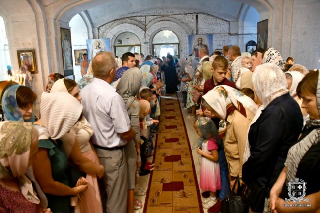Як у луцькому храмі відзначали свято Успіння Пресвятої Богородиці. ФОТО