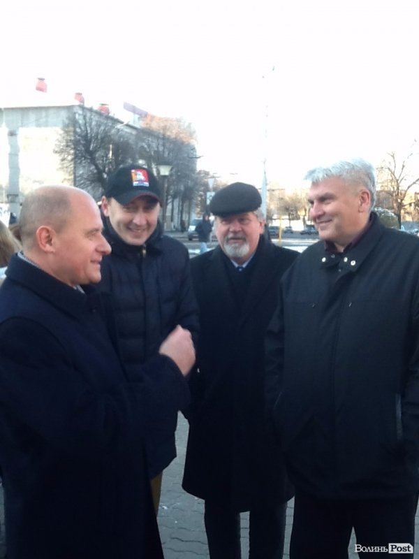 У Луцьку вшанували пам’ять Михайла Грушевського. ФОТО