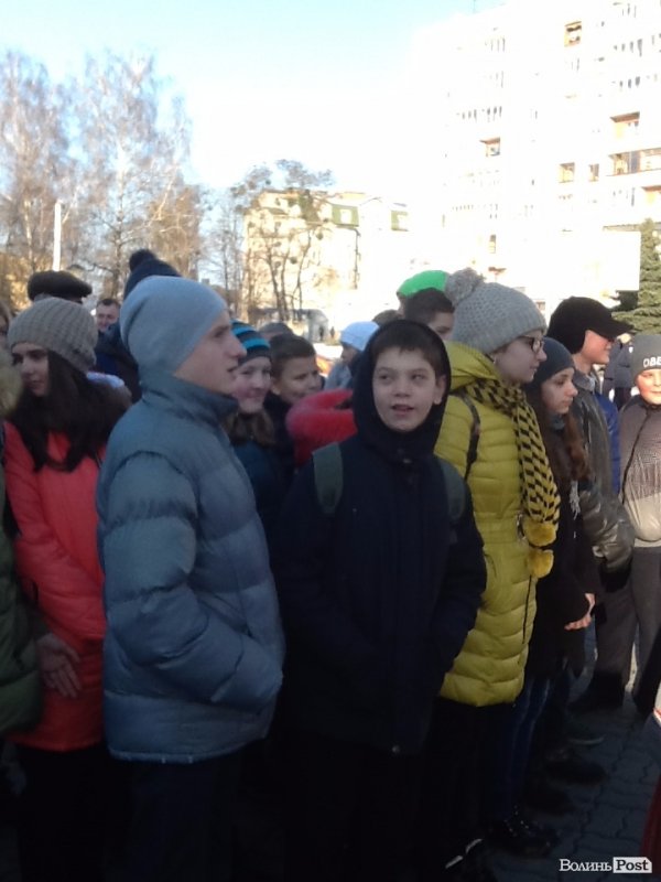 У Луцьку вшанували пам’ять Михайла Грушевського. ФОТО