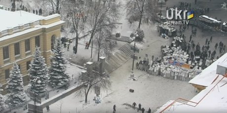 Демонстрантів витіснили з Грушевського. ФОТО. ОНОВЛЮЄТЬСЯ