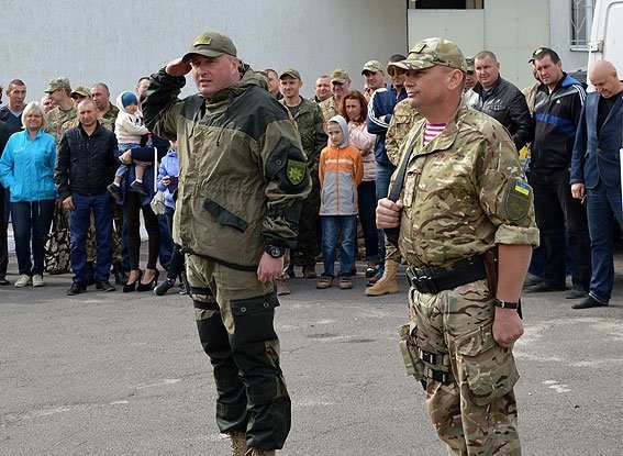 Бійці «Світязя» вирушили в зону АТО. ФОТО