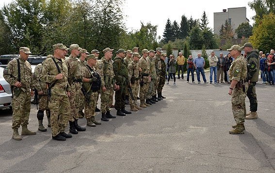 Бійці «Світязя» вирушили в зону АТО. ФОТО