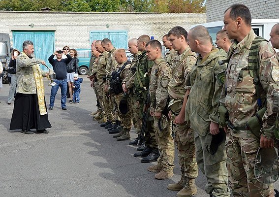 Бійці «Світязя» вирушили в зону АТО. ФОТО