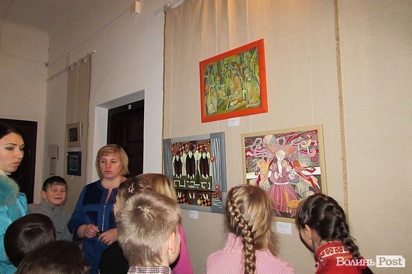 У Володимирі-Волинському - виставка художника-символіста. ФОТО