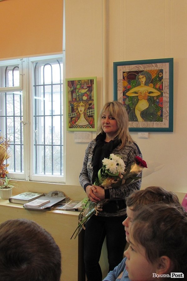 У Володимирі-Волинському - виставка художника-символіста. ФОТО