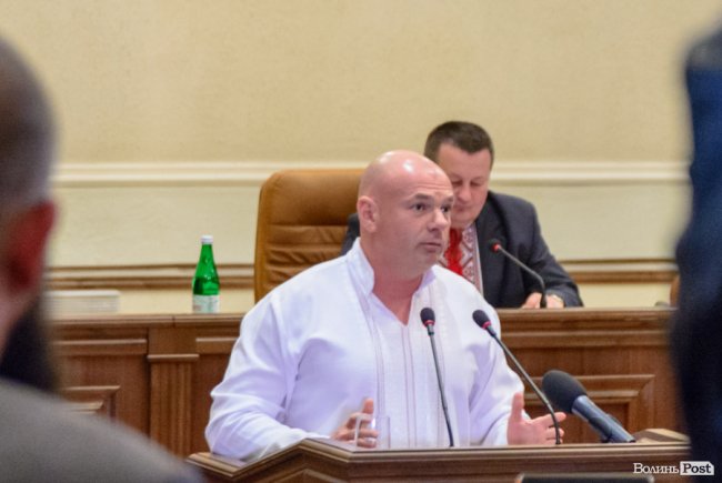 Голова Волинської обласної ради Ігор Палиця