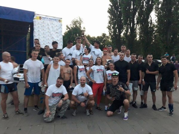 Луцькі патрульні взяли участь у змаганнях з кросфіту. ФОТО