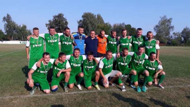 Команда шацьких лісівників перемогла у місцевому турнірі з футболу. ФОТО