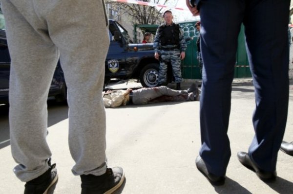 У центрі Києва застрелили чоловіка. ФОТО