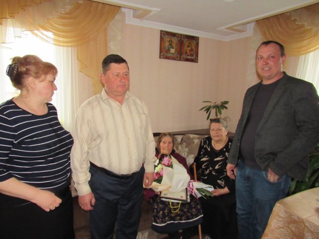 Волинянка відзначила 100-літній ювілей. ФОТО