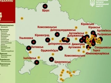 В Україні перейменують 22 міста та 44 містечка. КАРТА