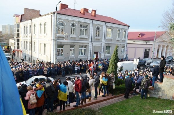 Луцька міська рада дозволила страйкувати. ФОТО