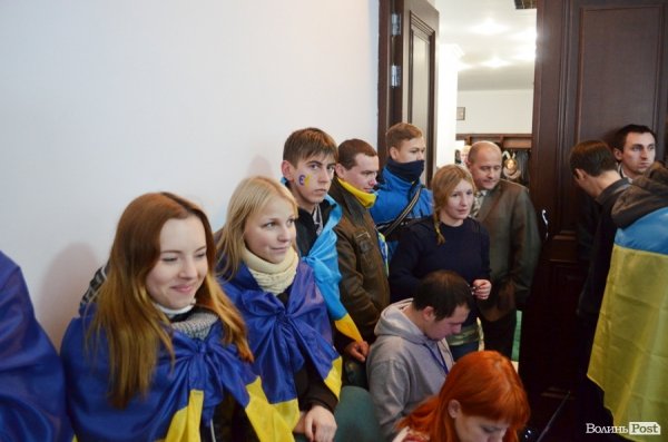 Луцька міська рада дозволила страйкувати. ФОТО