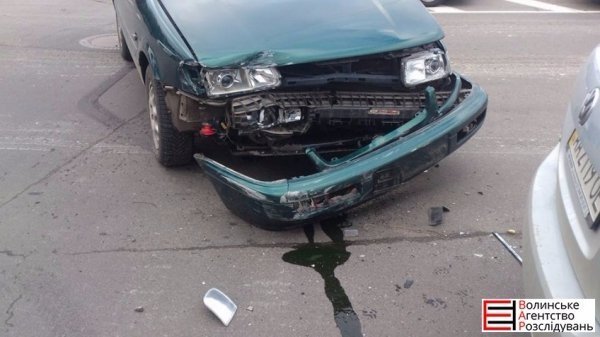 У Луцьку - ДТП на Шопена. ФОТО