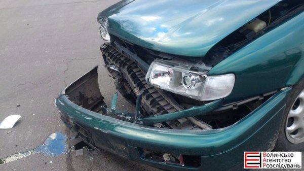 У Луцьку - ДТП на Шопена. ФОТО