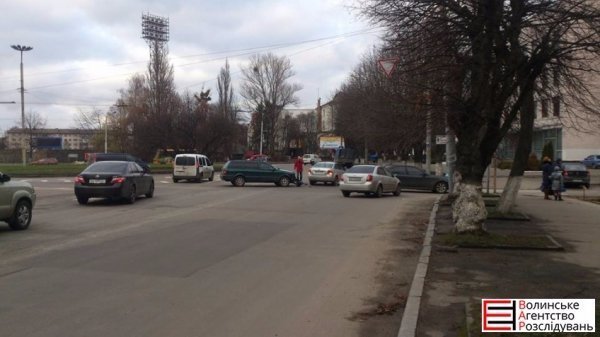 У Луцьку - ДТП на Шопена. ФОТО