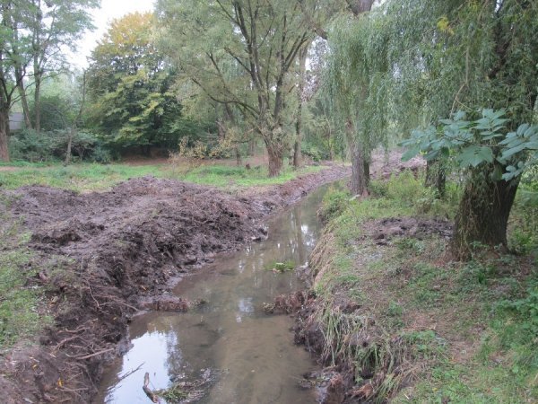 Як у Луцьку чистять Сапалаївку. ФОТО