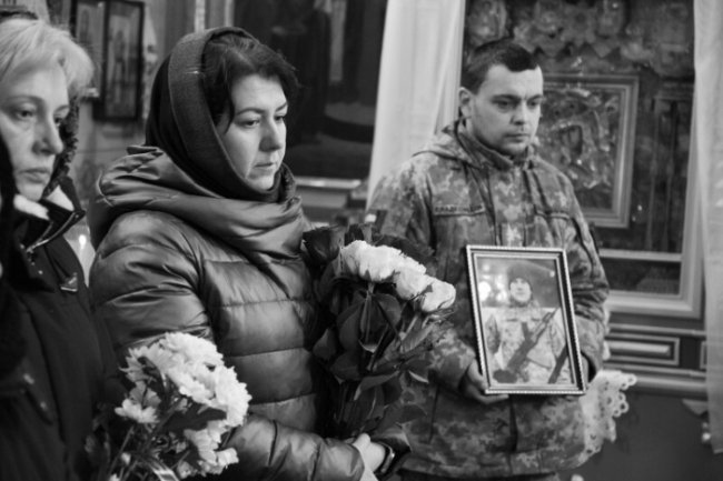 Лучани попрощалися із Захисником Сергієм Куделею