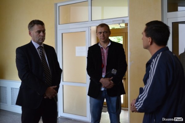 У Луцьку пікетували міліцію через «яєчний замах» на Гунчика