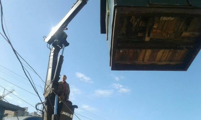 Муніципали знесли кіоски на Конякіна і Лесі Українки