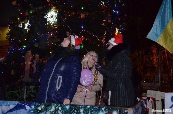 Як у Луцьку зустрічали Новий рік. ФОТО. ВІДЕО