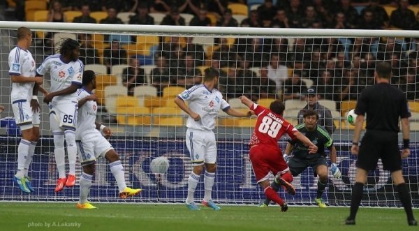 Як «Волинь» боролася з «Динамо». ФОТО