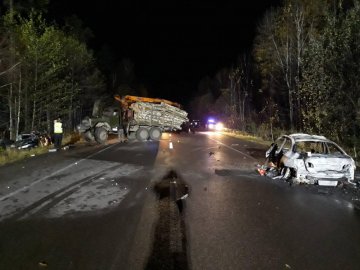 На трасі Київ-Ковель-Ягодин вщент згорів легковик: загинуло двоє людей
