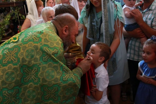 У головному соборі Луцька відправили святкову службу і освятили зілля. ФОТО
