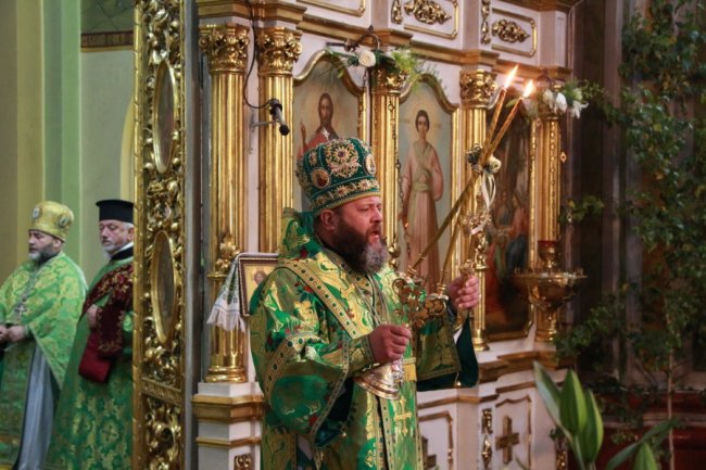 У головному соборі Луцька відправили святкову службу і освятили зілля. ФОТО