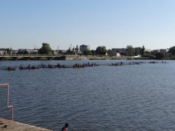 На Волині відбувся Кубок області з веслування на байдарках і каное