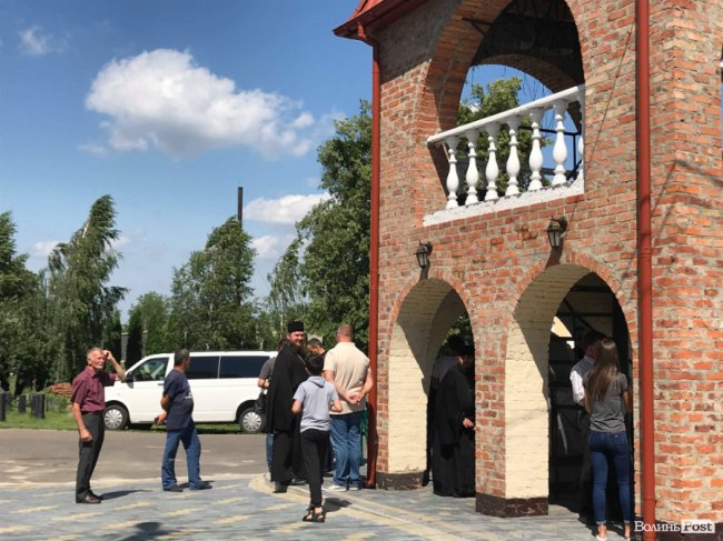 Порошенко приїхав у монастир в Жидичині. ФОТО