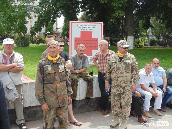 Народне віче у Луцьку. ФОТО