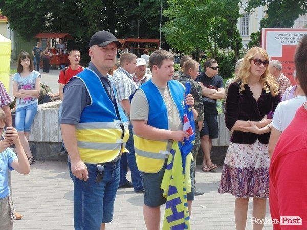 Народне віче у Луцьку. ФОТО