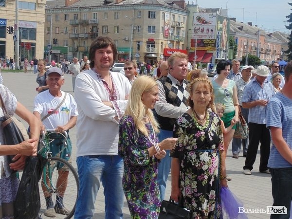 Народне віче у Луцьку. ФОТО