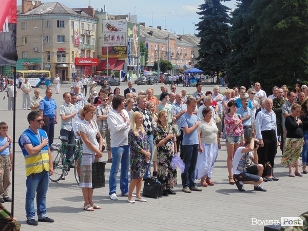 Народне віче у Луцьку. ФОТО