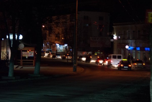 Фото нічного бунту в Луцьку