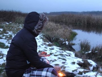 На Світязі молиться шаман зі США. ВІДЕО