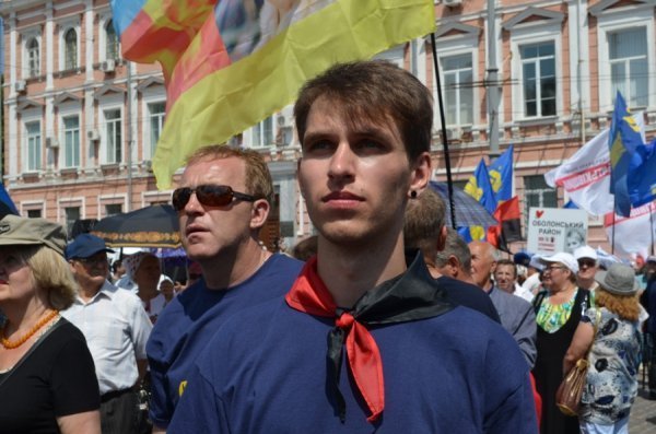 Волинський «десант» на «Вставай, Україно!» в Києві. ФОТО