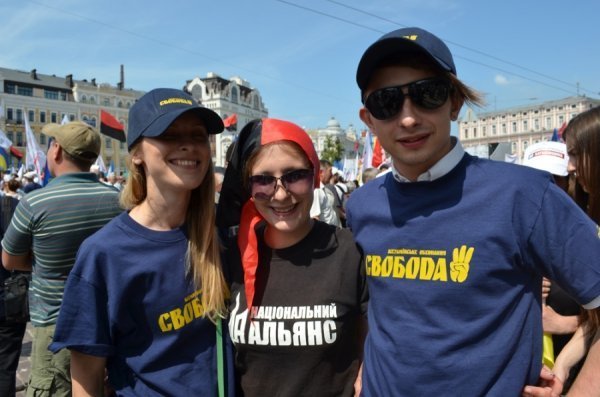 Волинський «десант» на «Вставай, Україно!» в Києві. ФОТО