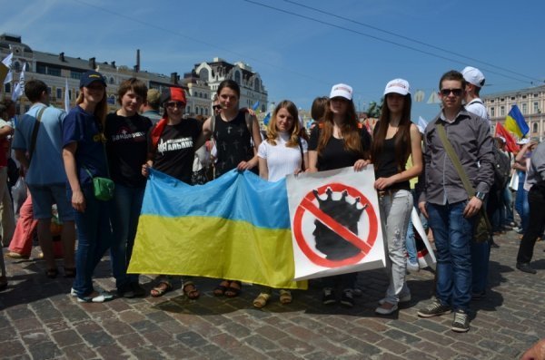 Волинський «десант» на «Вставай, Україно!» в Києві. ФОТО