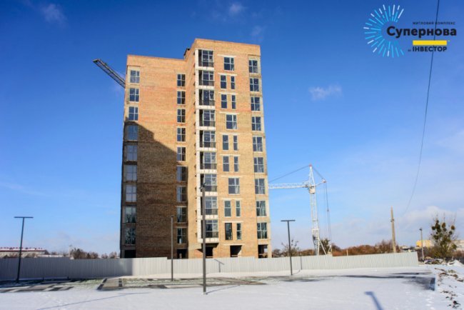 Екватор ЖК «Супернова»: зводять п'ятий із восьми запланованих будинків. ФОТО*
