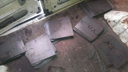 «Самооборона» випробувала «волинський народний бронежилет». ФОТО. ВІДЕО