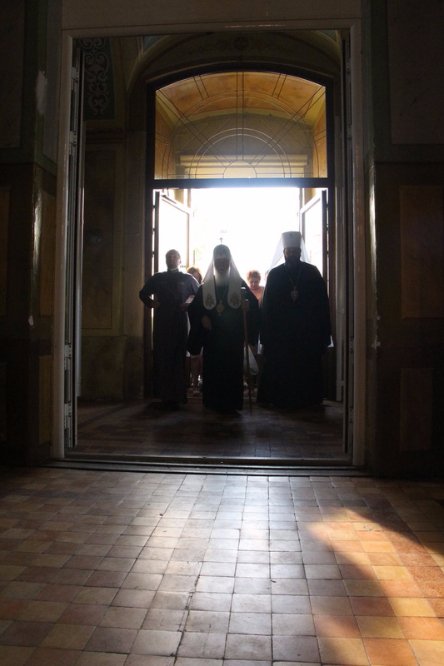 Як Луцьк зустрічав патріарха Філарета. ФОТО. ВІДЕО