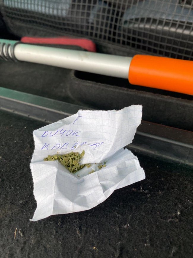 На волинському кордоні пес винюхав наркотики в автомобілі. ФОТО