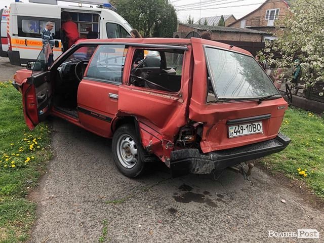 У Луцьку на Ковельській – аварія з постраждалими. ФОТО