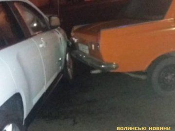 Аварія в Луцьку: зіткнулися Jeep і «Москвич». ФОТО