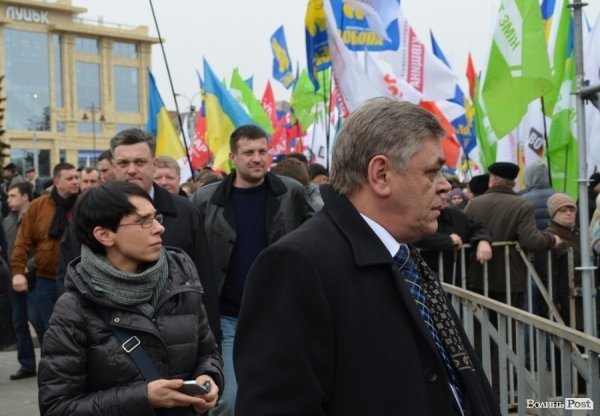 «Вставай, Україно» у Луцьку: обличчя протесту. ФОТО