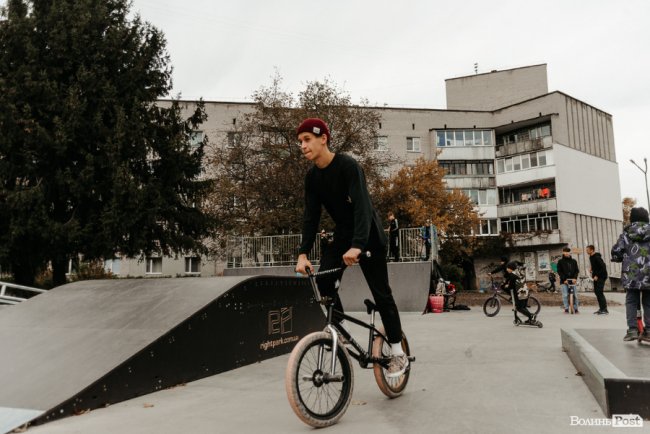 У Луцьку відкрили перший урбан-парк «Молодіжний». ФОТОРЕПОРТАЖ